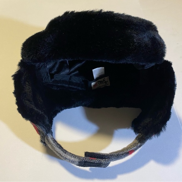 Triple 5 SOUL vintage trapper hat, wool blend, clean, no sign of wear, faux fur - Picture 6 of 11